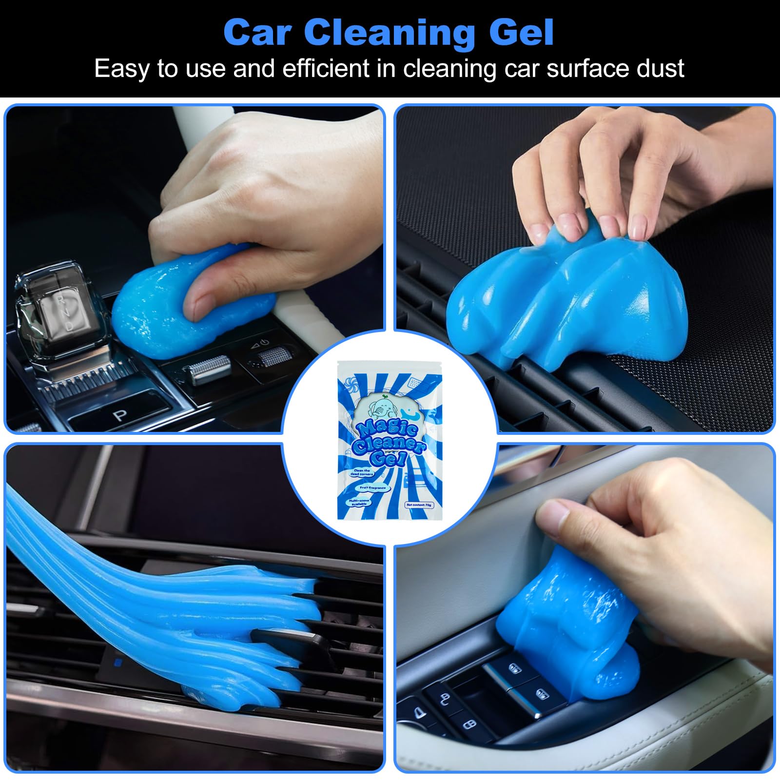 TTRCB microfiber towels for cars absorb moisture and wipe without scratching.