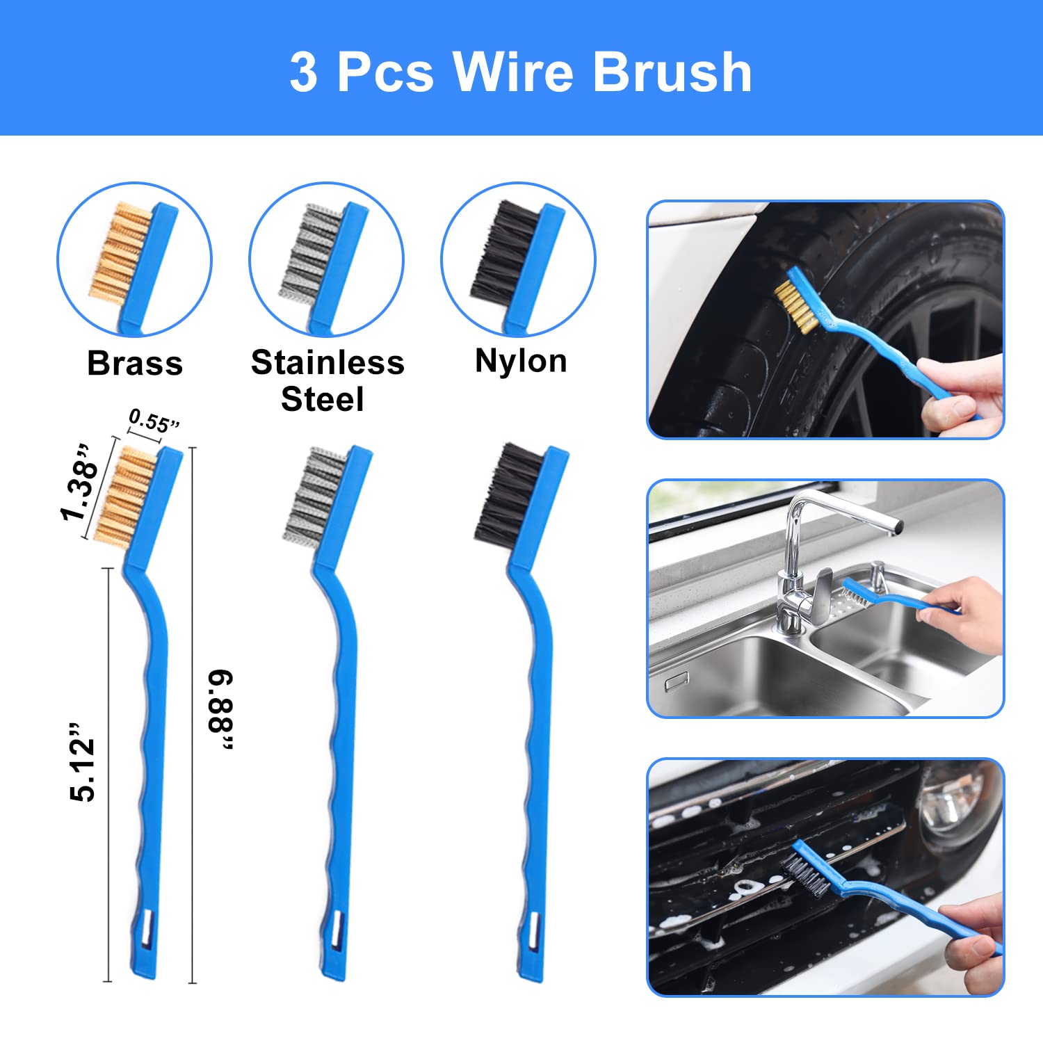 TTRCB car cleaning kit includes cloth covers, mitt, towel, and spray bottle.