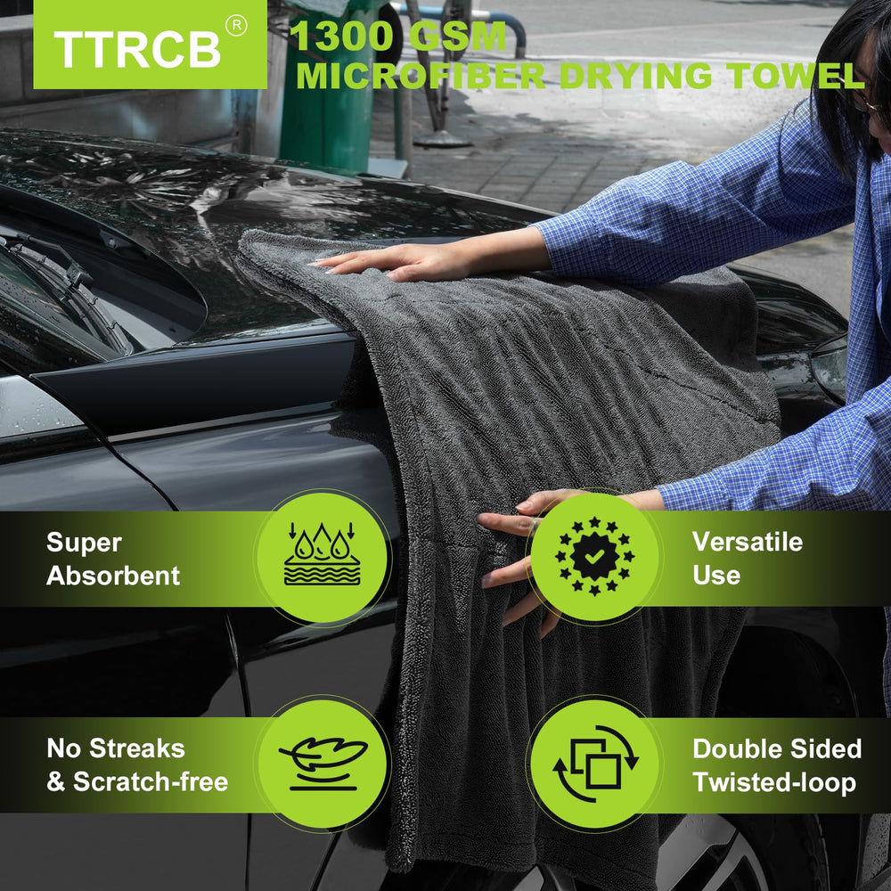 TTRCB window cleaning cloth 16x16 for clear glass with minimal lint.