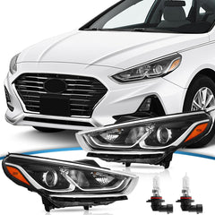 TTUN AUTO Hyundai Sonata driver-side headlight assembly, improved road clarity