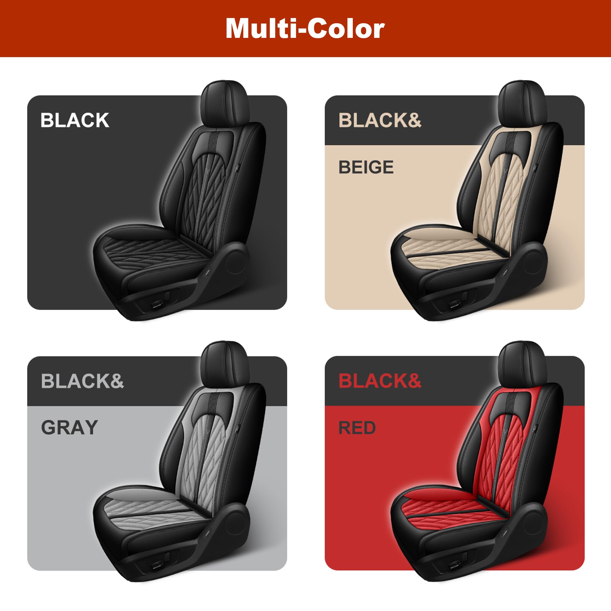 TTX LIGHTING black seat cover in-car interior showcases sleek look.