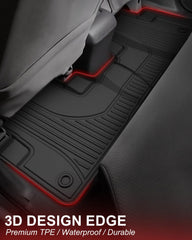 TTX LIGHTING CR-V mats use durable TPE material for long-lasting protection.