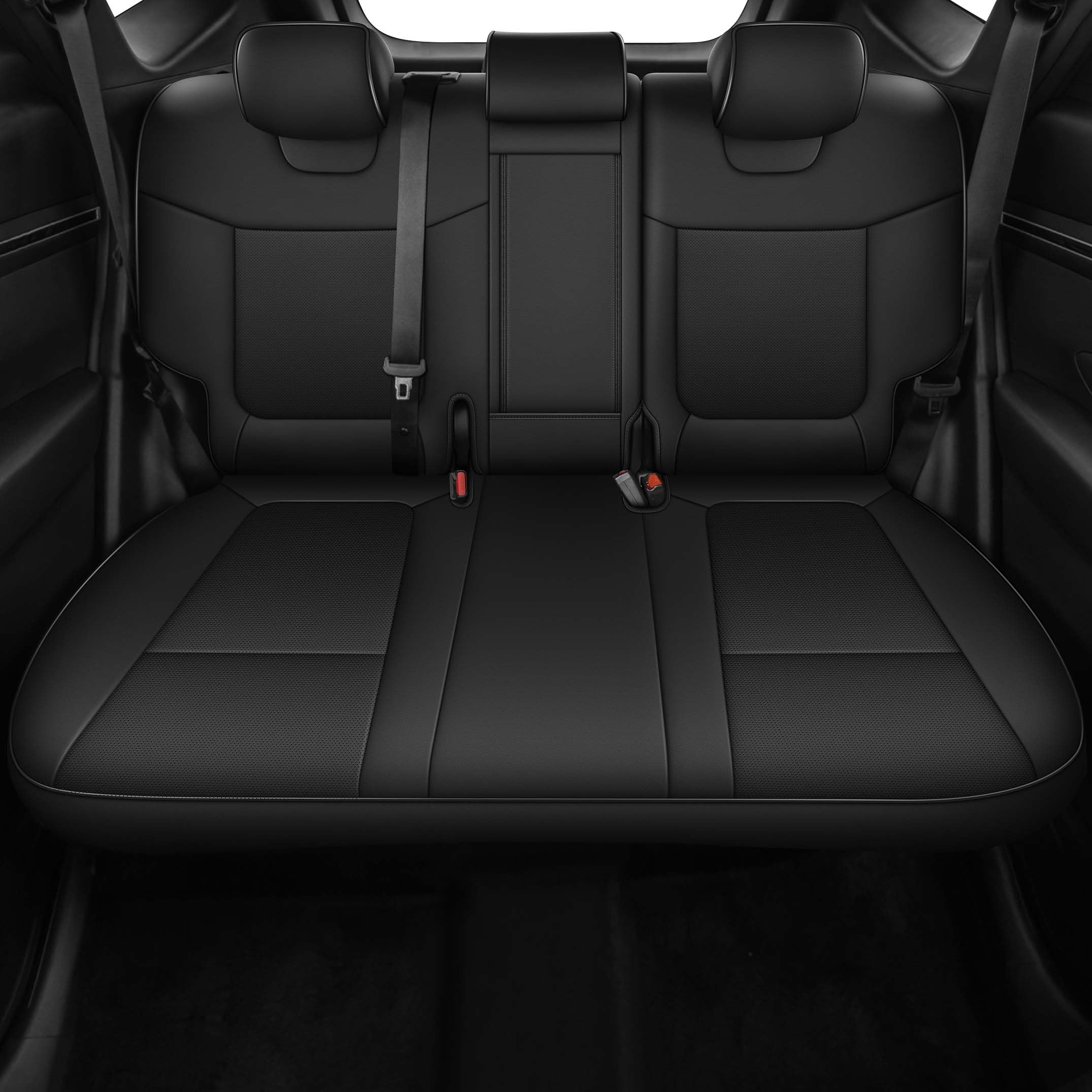 TTX LIGHTING faux leather texture seat covers convey a durable premium look