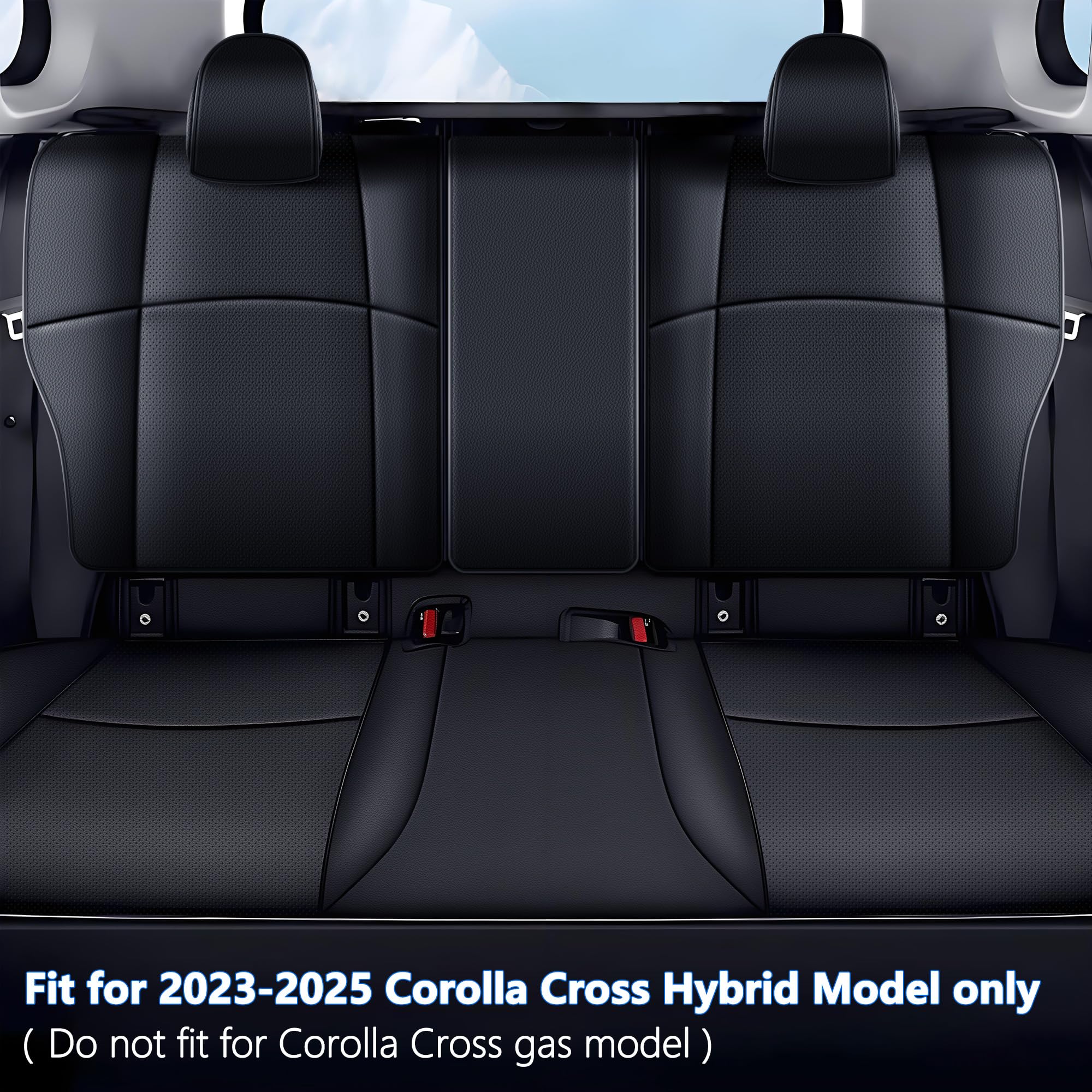 TTX LIGHTING rear seat cover for Toyota Corolla Cross Hybrid protects rear upholstery daily
