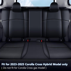 TTX LIGHTING rear seat cover for Toyota Corolla Cross Hybrid protects rear upholstery daily