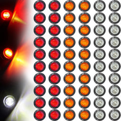 Tuanse amber LED trailer light boosts visibility for trucks on the road.