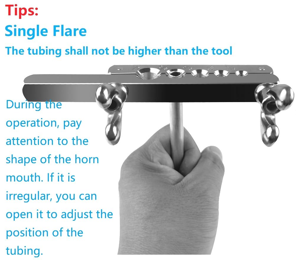 TUBPRO flaring cone closeup showing sharp edges for clean starts