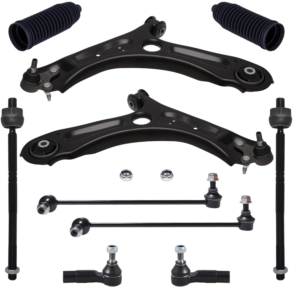 TUCAREST Jetta front lower control arm with ball joint, for smoother steering