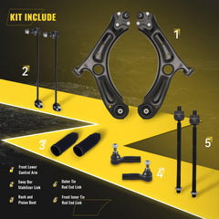 TUCAREST Jetta front outer tie rod end, precise steering response