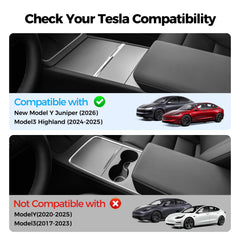 Four-port hub powers phone, tablet, and accessories simultaneously in Model 3 Highland