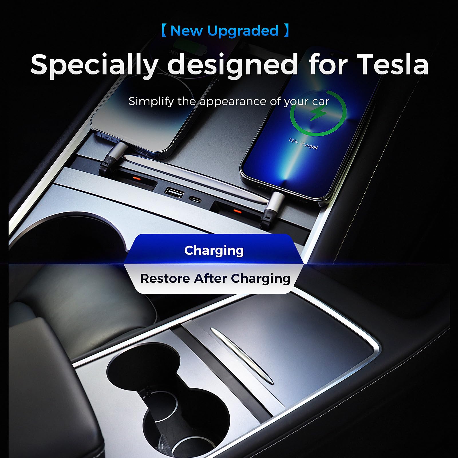 TUDEAO defensive sliding shield protects connectors when idle