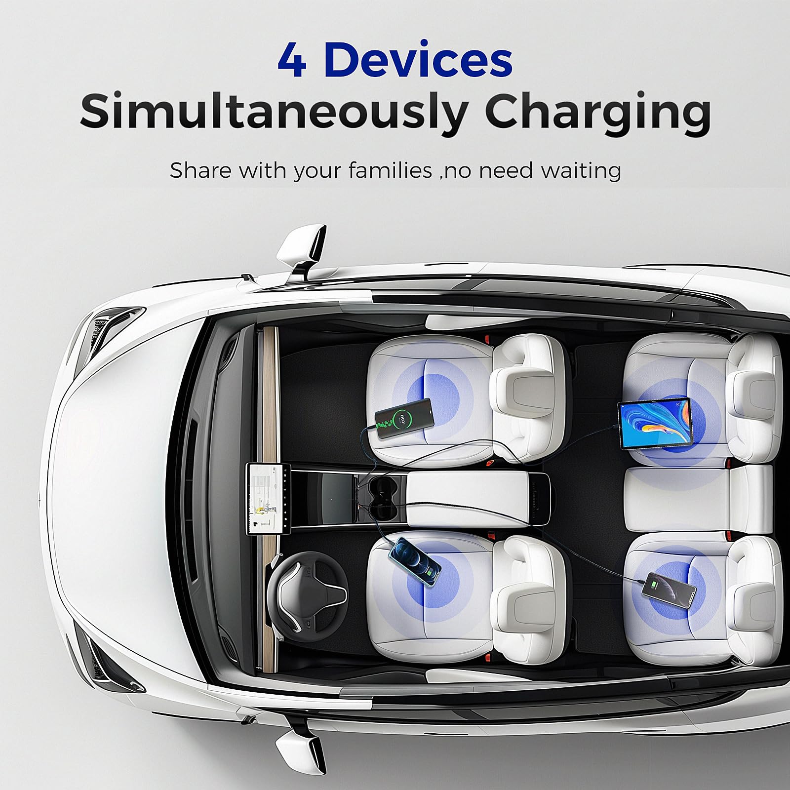 TUDEAO easy-install setup for Model Y and Model 3