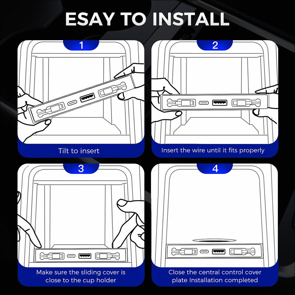 TUDEAO space-saving center console integration in cabin