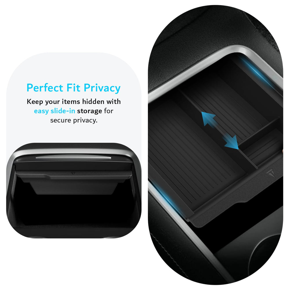 TUDIA silicone-padded organizer cleans easily with a wipe
