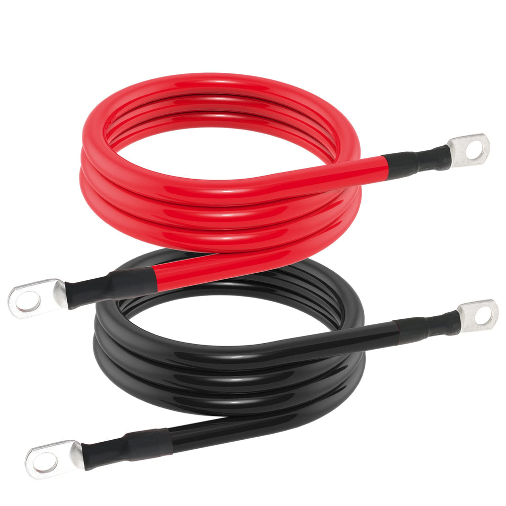 TUELETFU 3/8 inch lug red end for secure high-current connections