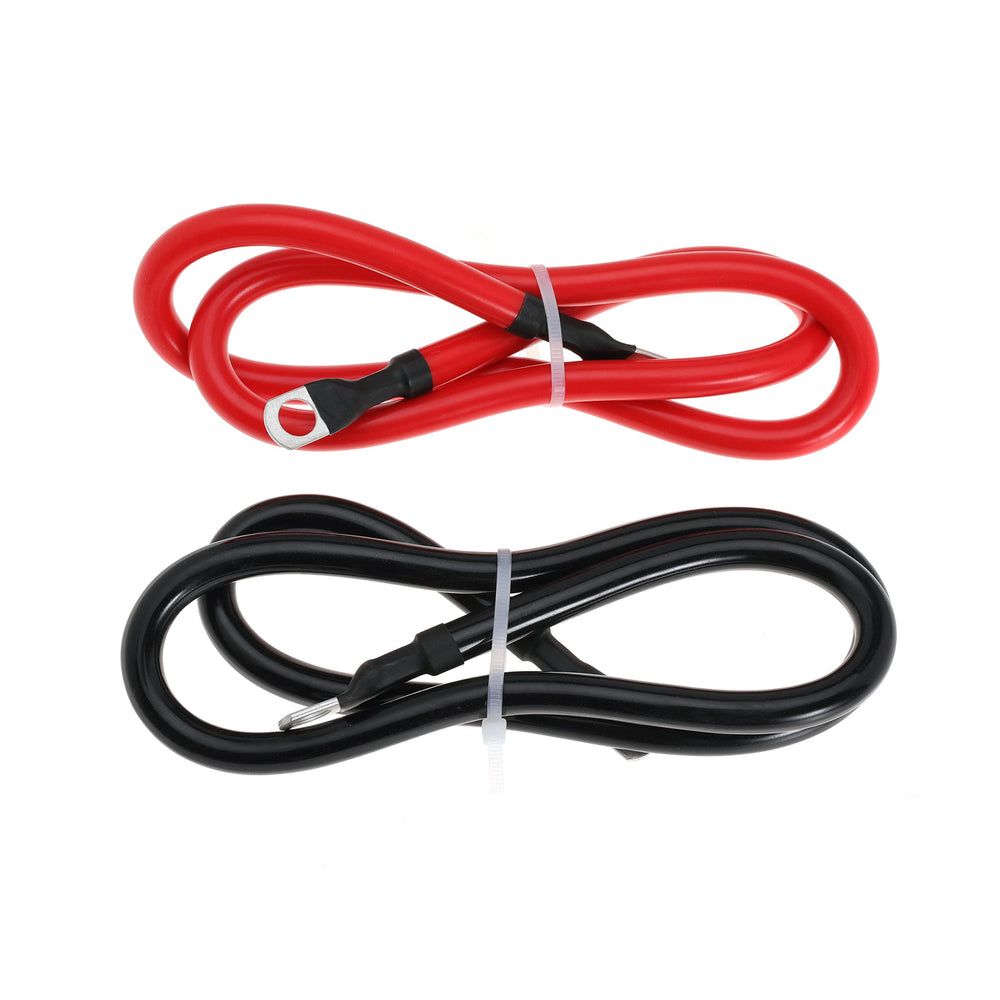 TUELETFU red and black leads packaged together for easy wiring