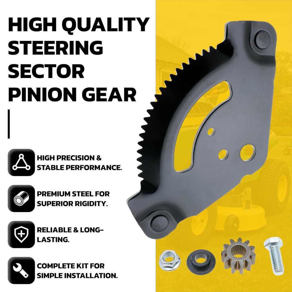 TUELETFU steering sector gear plate bushing close-up supports smooth operation