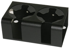 Tuffy Dual Drink Holder mounted on a console provides quick, within-reach beverage access.