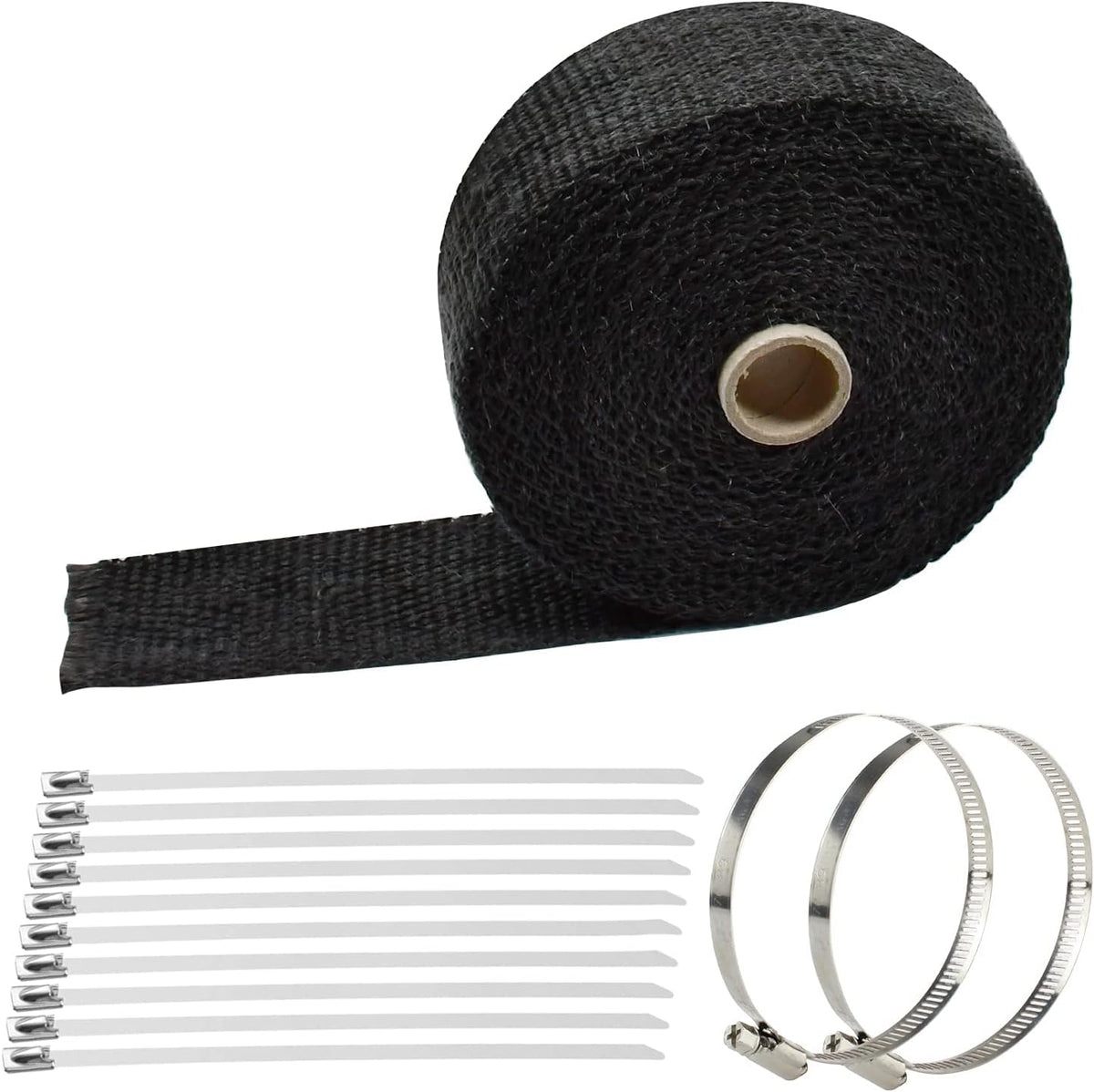TuhooMall titanium exhaust heat wrap roll for motorcycles and cars