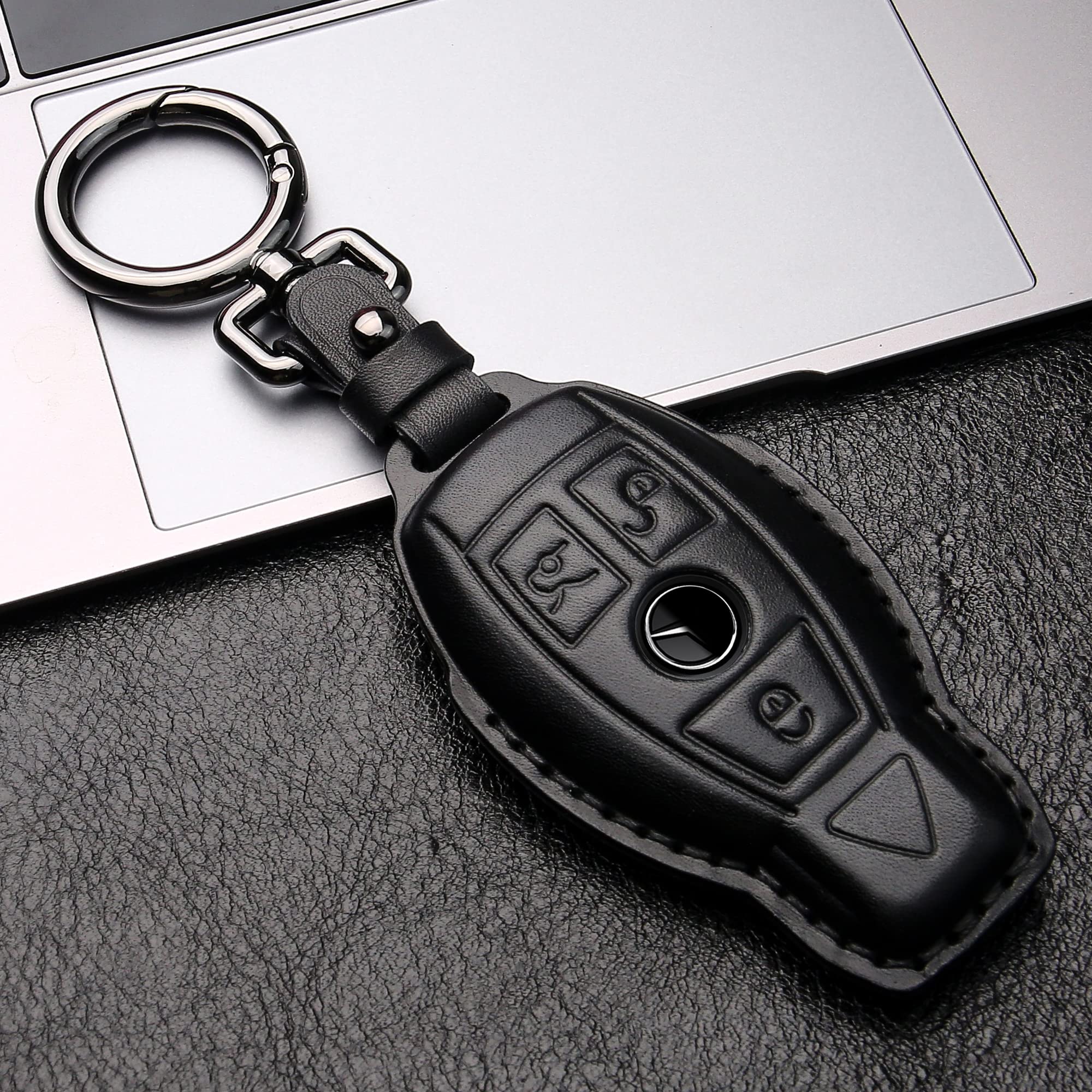 Tukellen keychain protector with keyfob inside keeps accessories organized and secure.