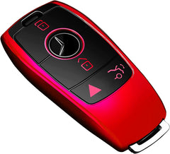 Tukellen red TPU key fob cover for Mercedes-Benz protects from scratches.