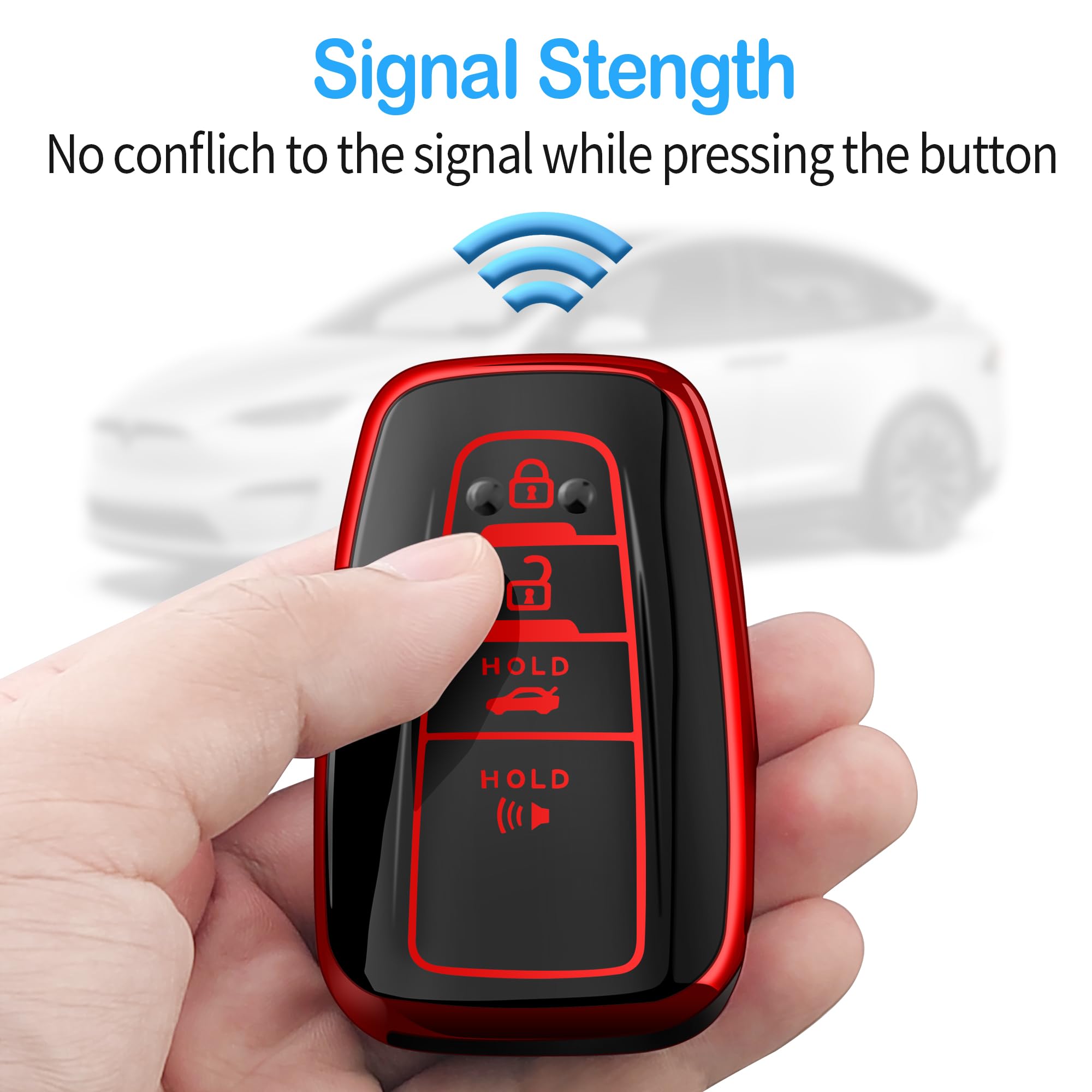Tukellen GT86 key fob cover combines durability and premium look.