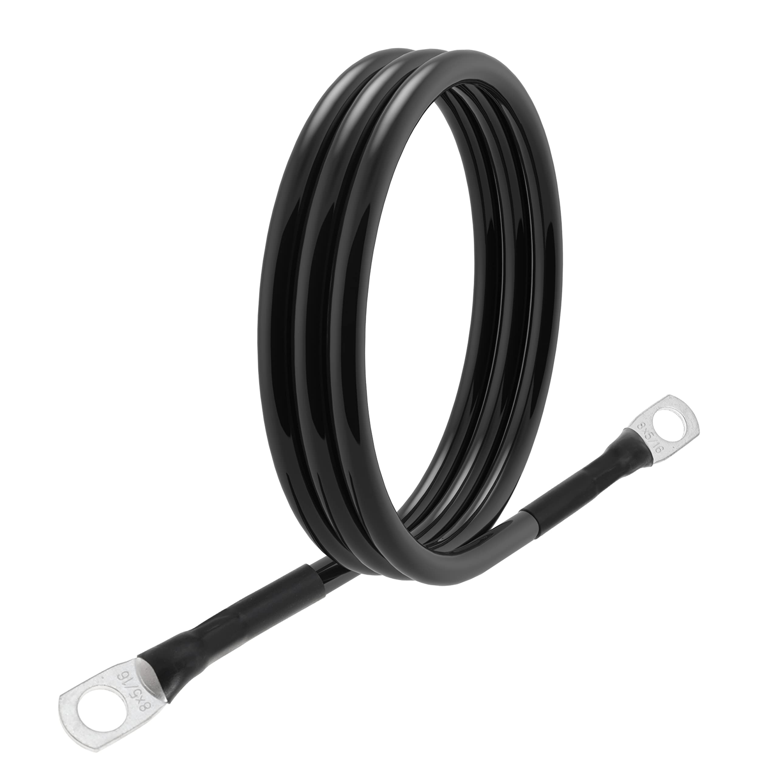 TUELETFU pack of two cables ready for dual polarity connections.