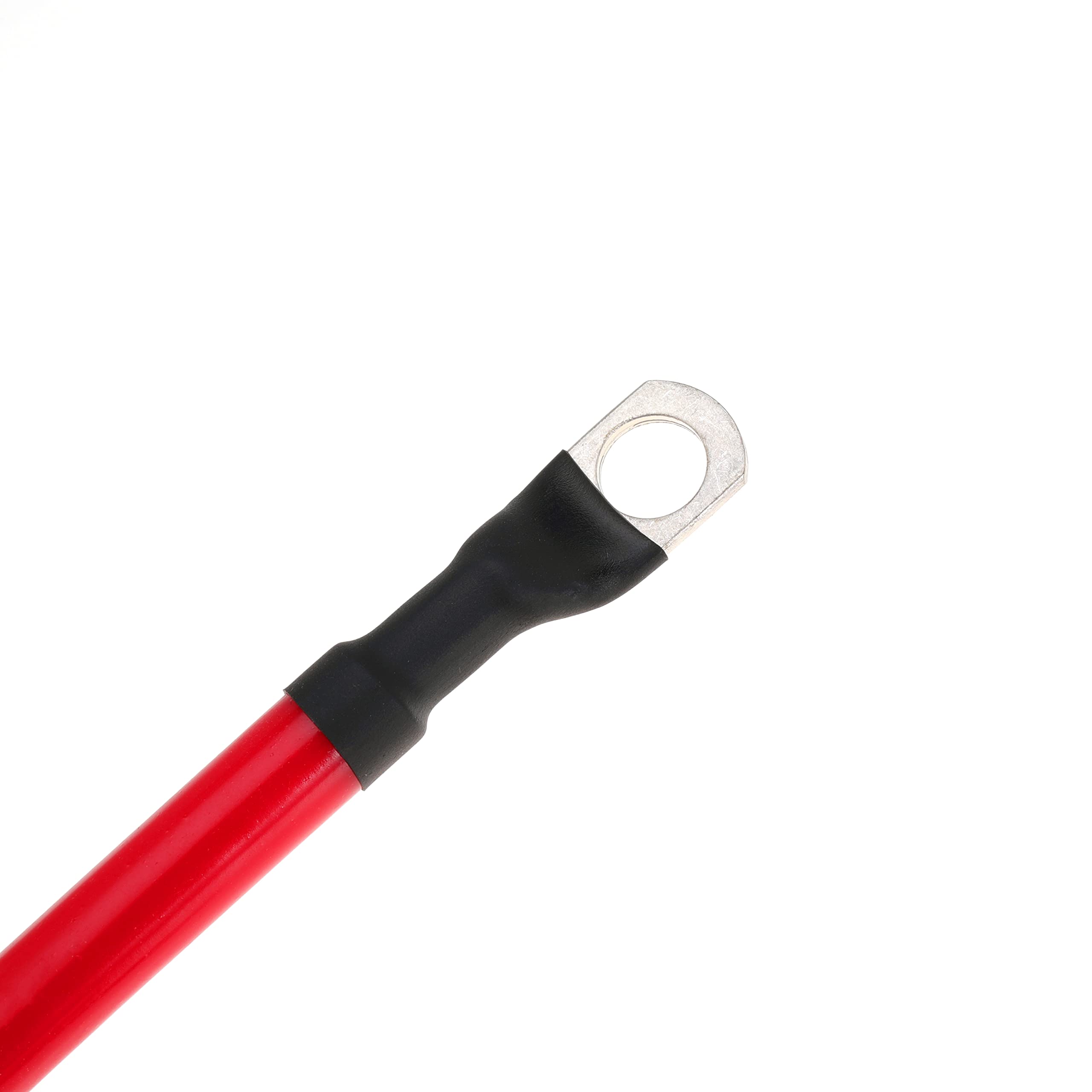 TUELETFU durable 5-foot battery cable set for RV, boat, and motorcycle wiring.