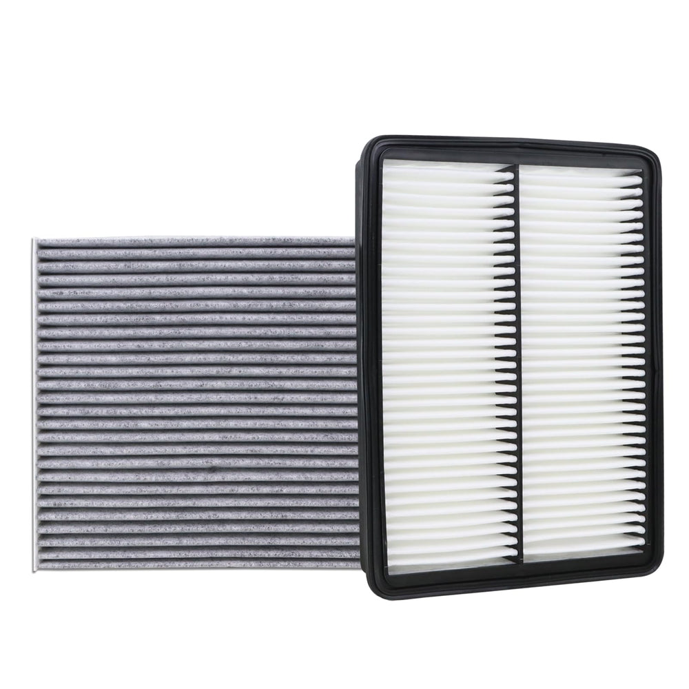TuLeYiLe engine air filter kit, front view, improves intake air quality for Hyundai Santa Fe.