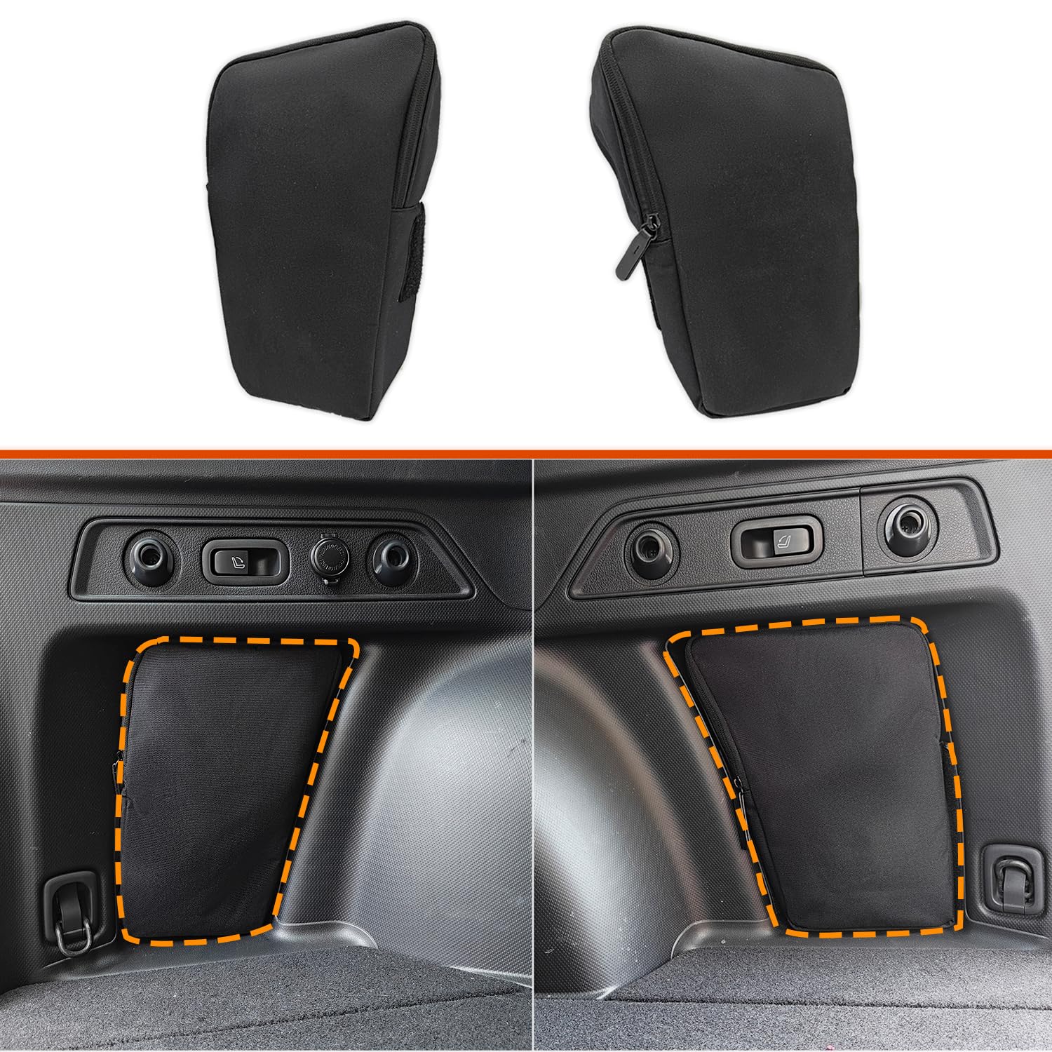 TulinTulin durable Oxford material protects belongings from moisture and dirt.