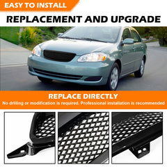 TULMTT installation-ready front grille view with screw mounting concept.
