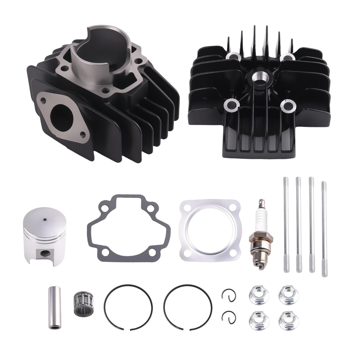 Tuningsworld 44mm 60cc cylinder block for PW50 with enhanced heat resistance