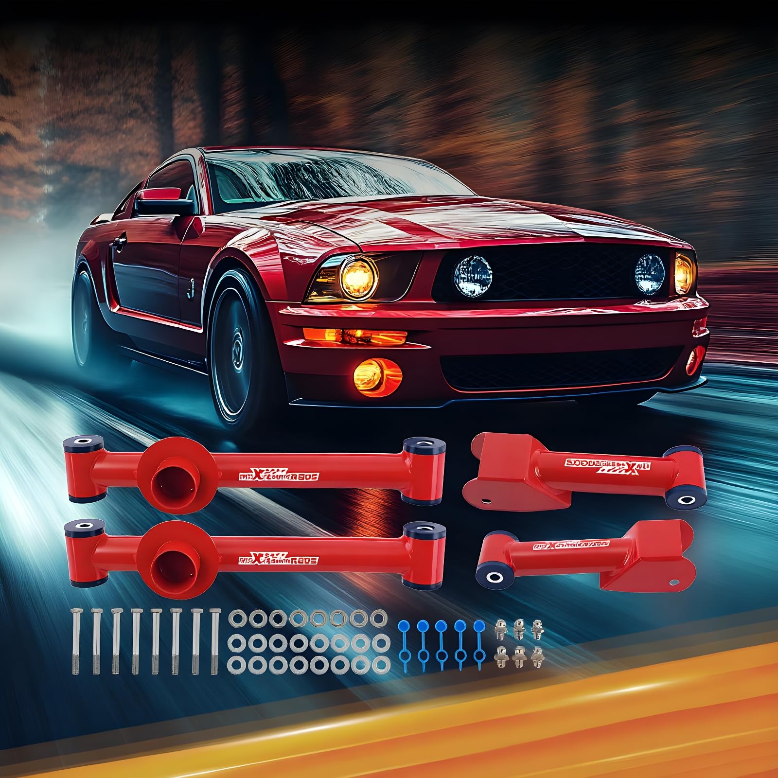 Tuningsworld performance upgrade for Mustang improves ride quality.