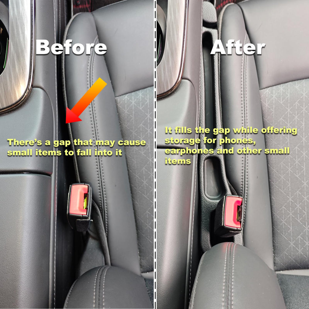 TUOBITUO gap filler organizer hook keeps small items within reach.