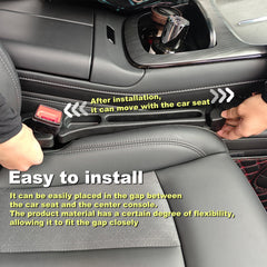 TUOBITUO gap filler with storage slot organizes phones and keys for quick access.