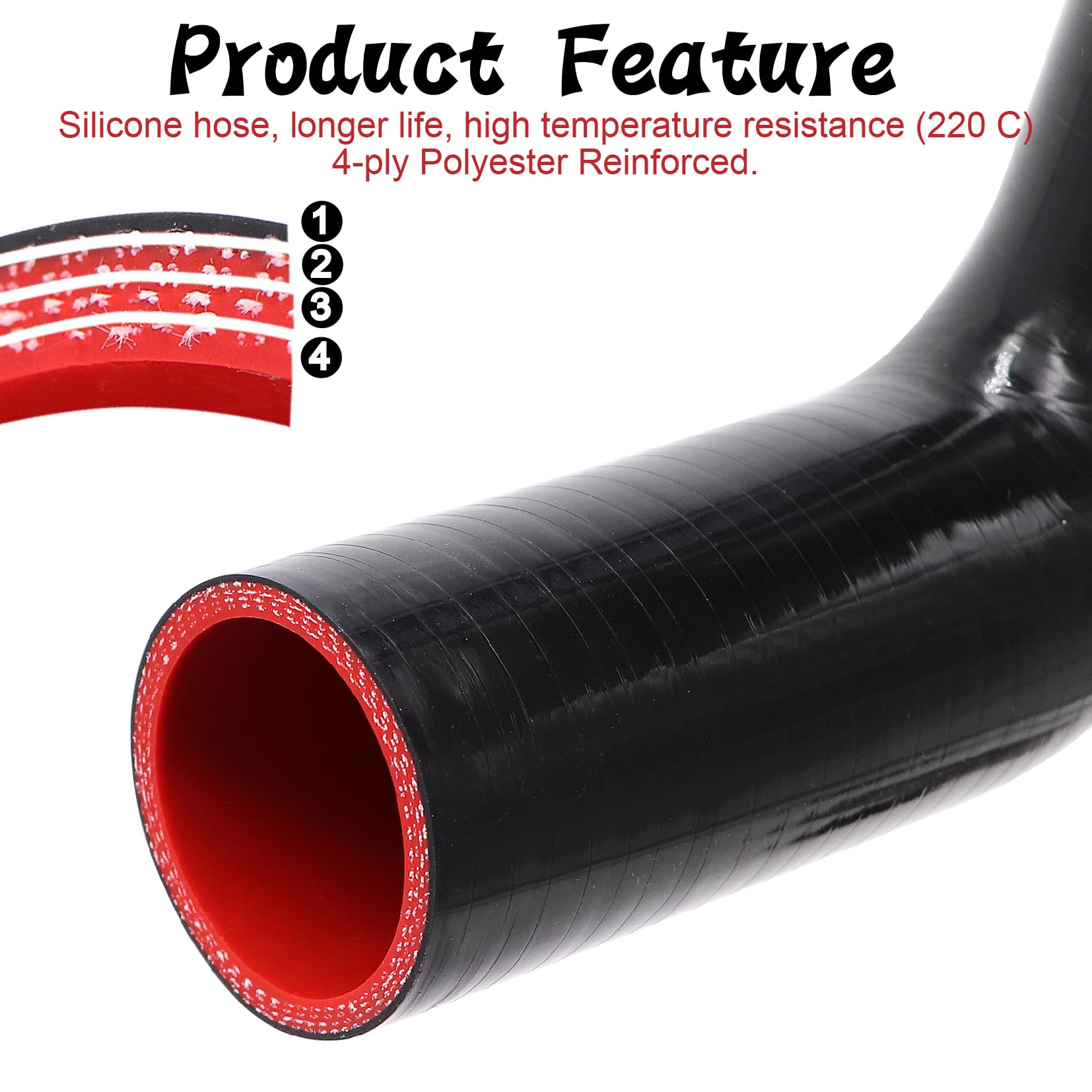 Tuolauthon 4-ply reinforced hose resists heat and pressure