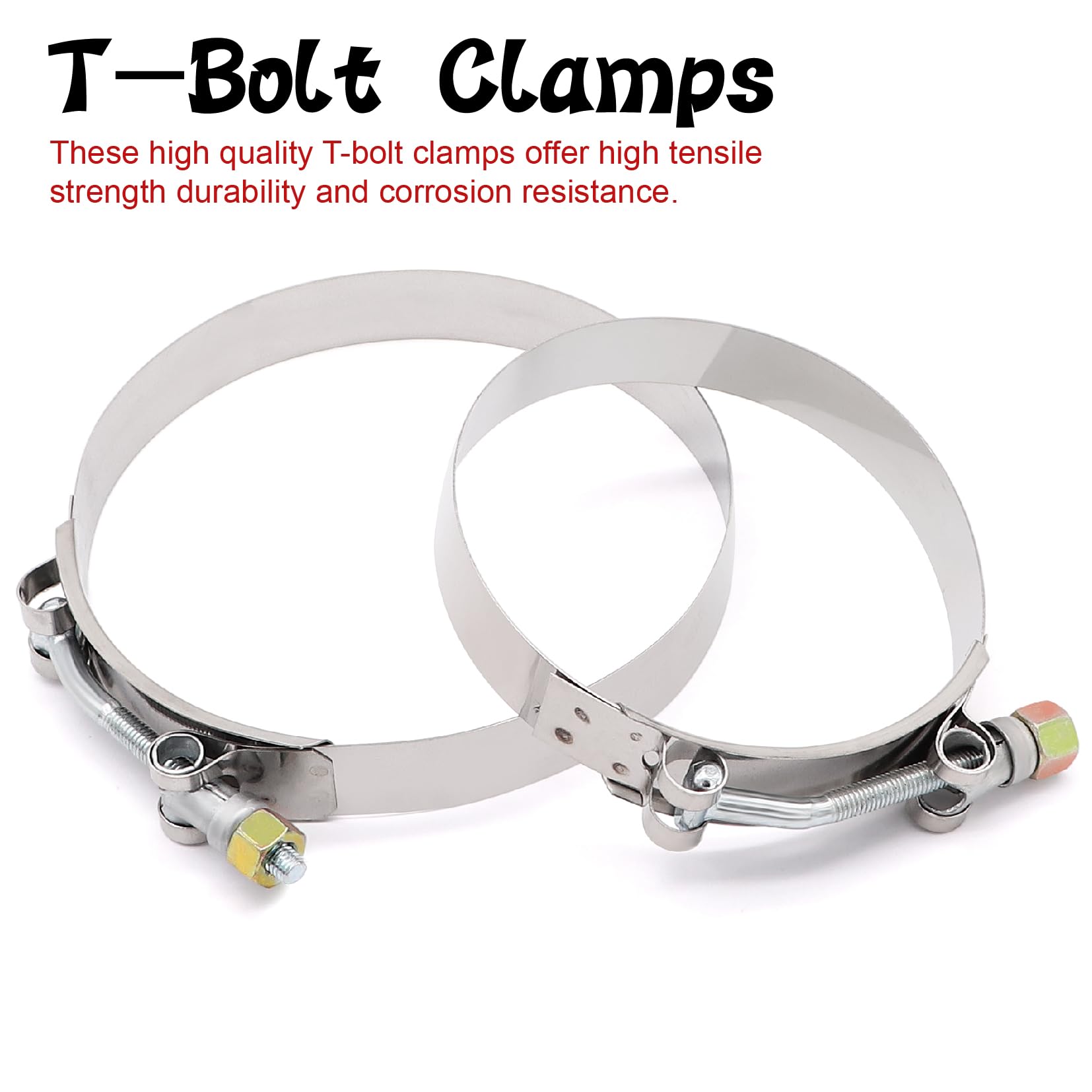 TuoLauthon 4-5 inch inner diameter fits standard marine hoses.
