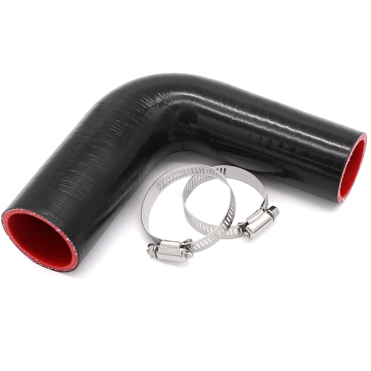 Tuolauthon 90-degree elbow coupler for turbo piping improves airflow