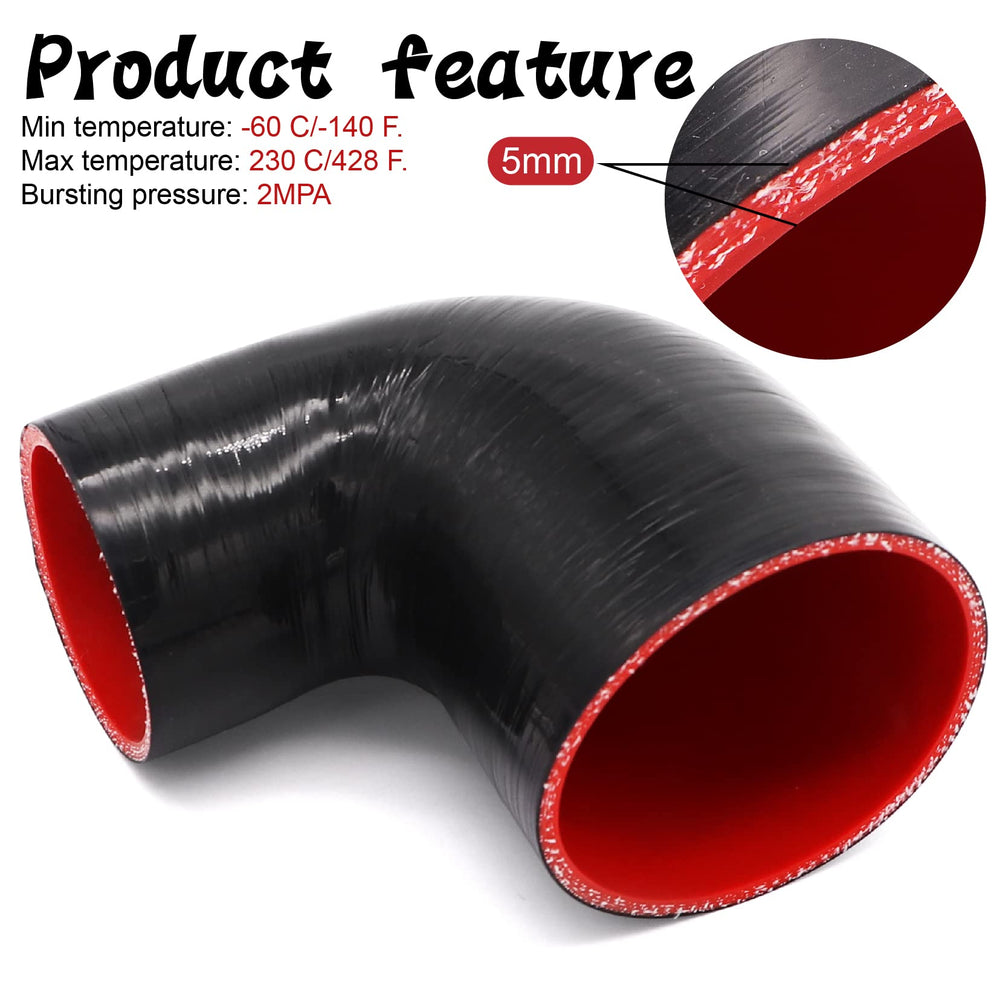 TuoLauthon inner diameter range 76-102mm enables universal fit across many setups.