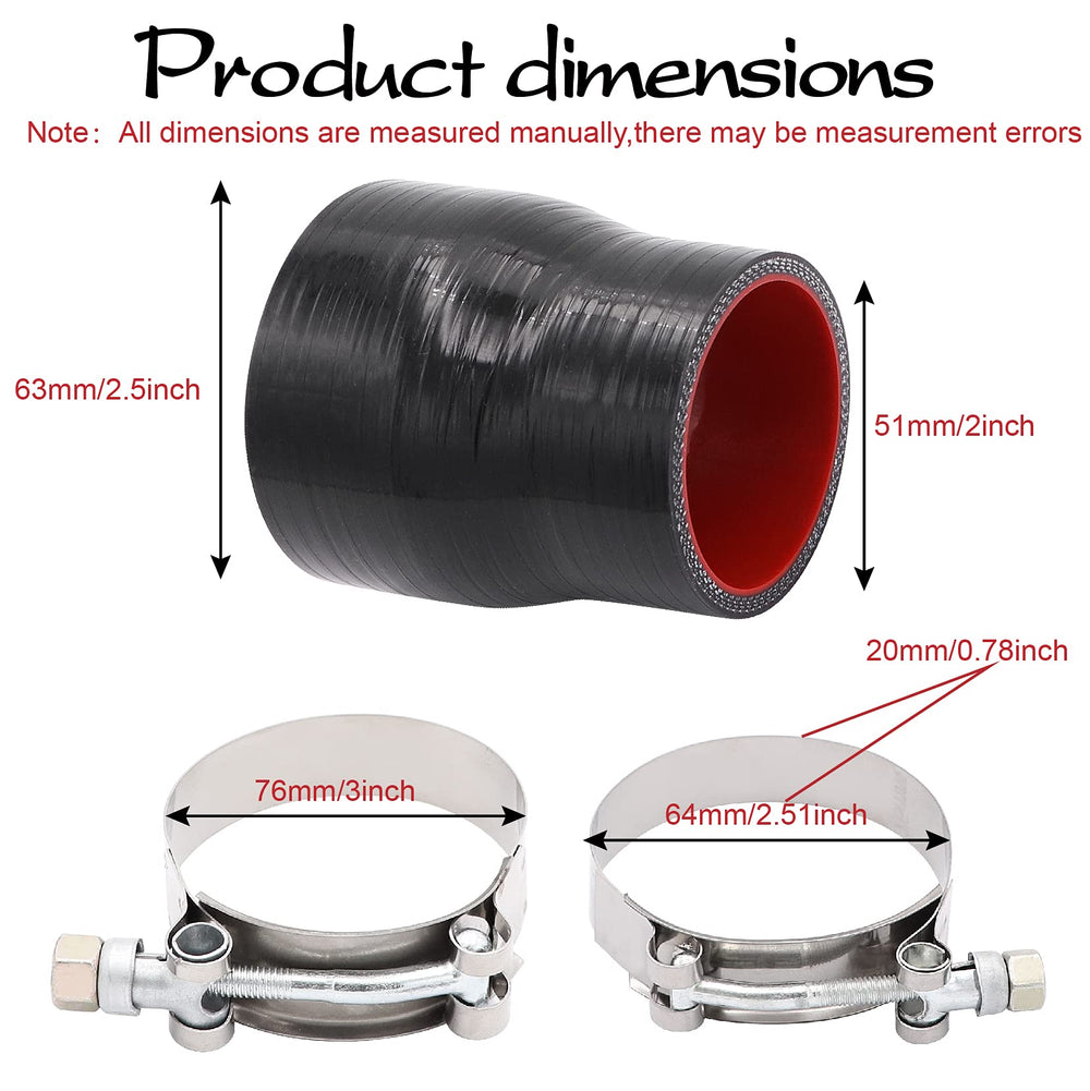 TuoLauthon two T-bolt clamps included for secure installation