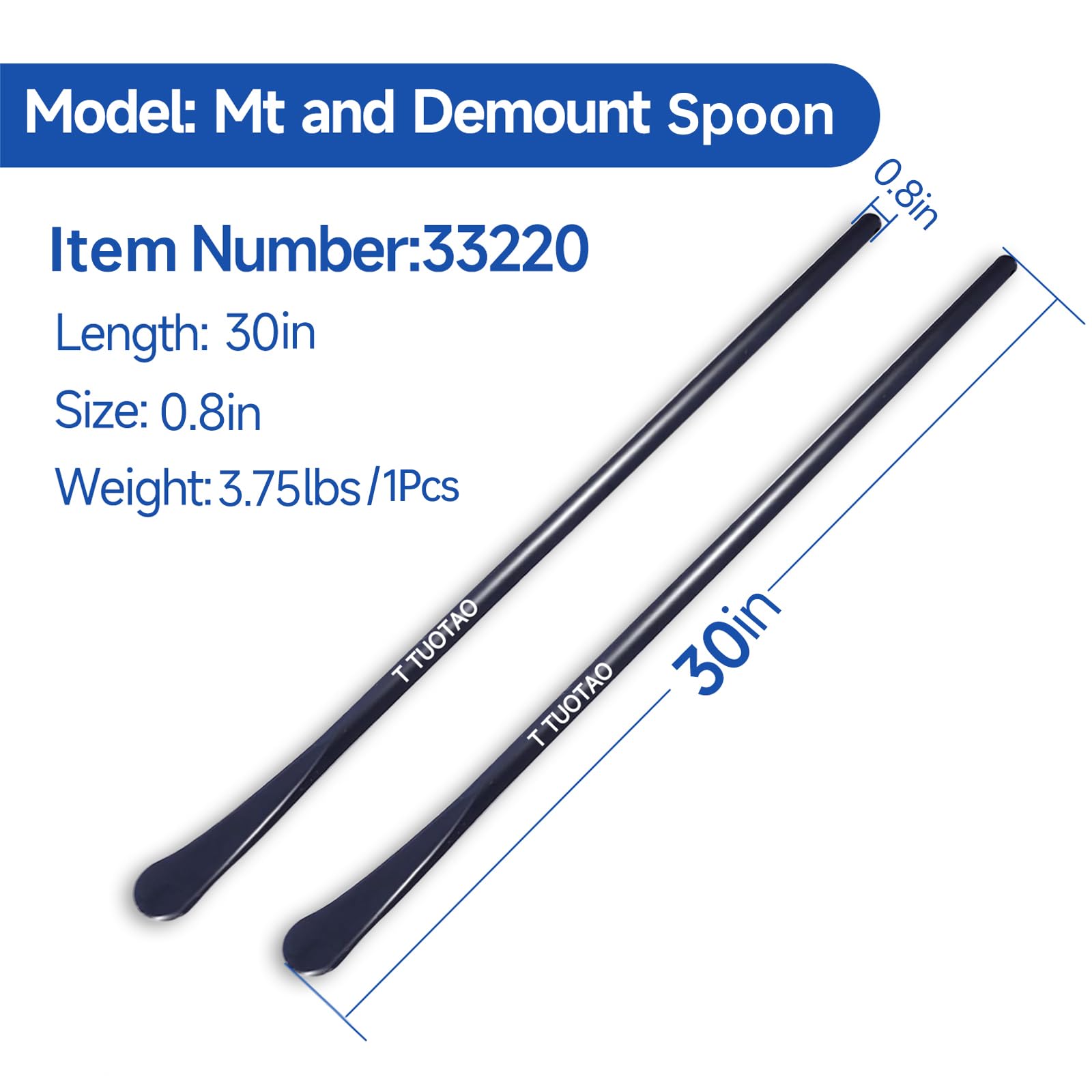 TUOTAO durable tire iron with upgraded hardness for tough jobs