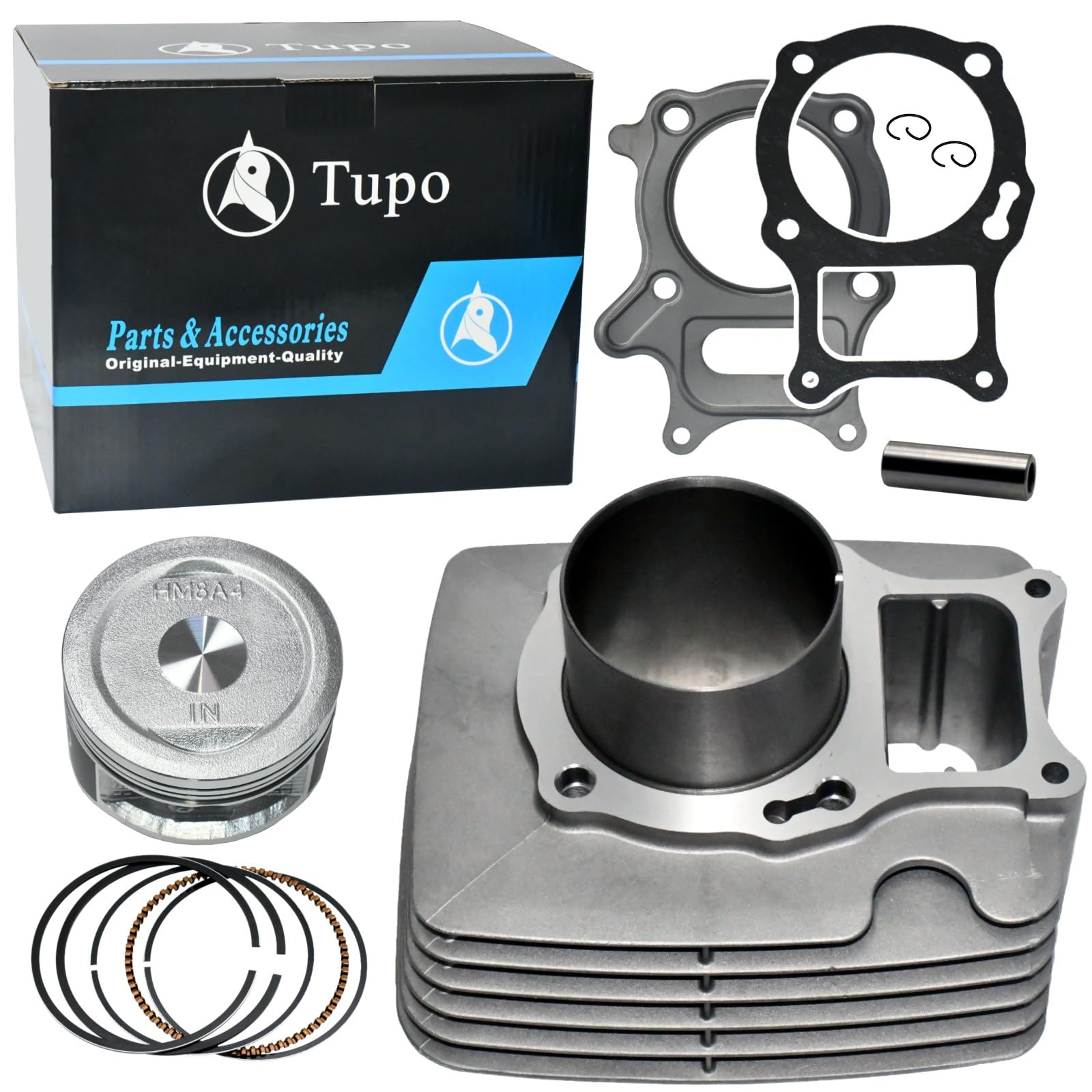 Tupo TRX250-68-5 cylinder kit assembly for Honda engine compatibility