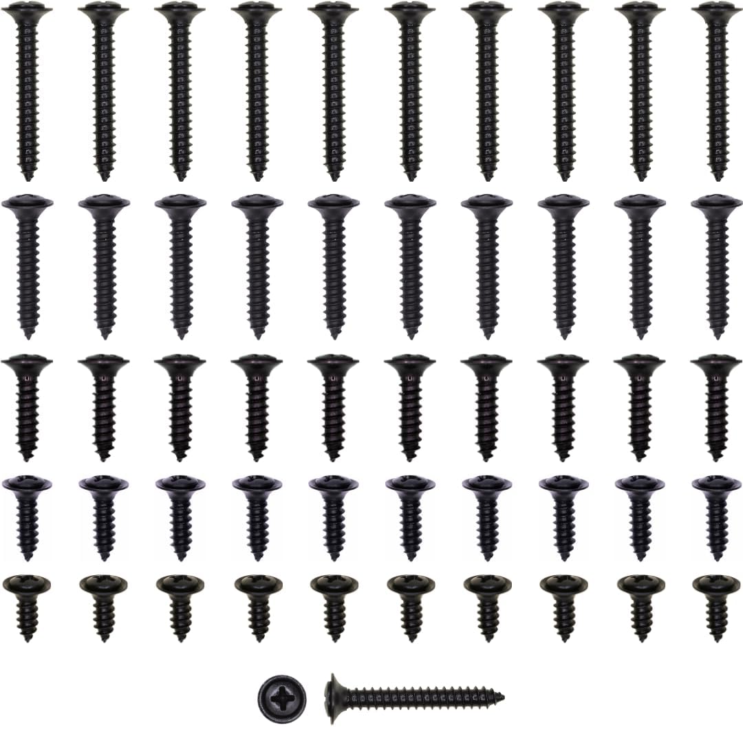 Turbo 6 Restoration 50-piece interior screws kit with OEM fitment for Ford, Lincoln, Mercury