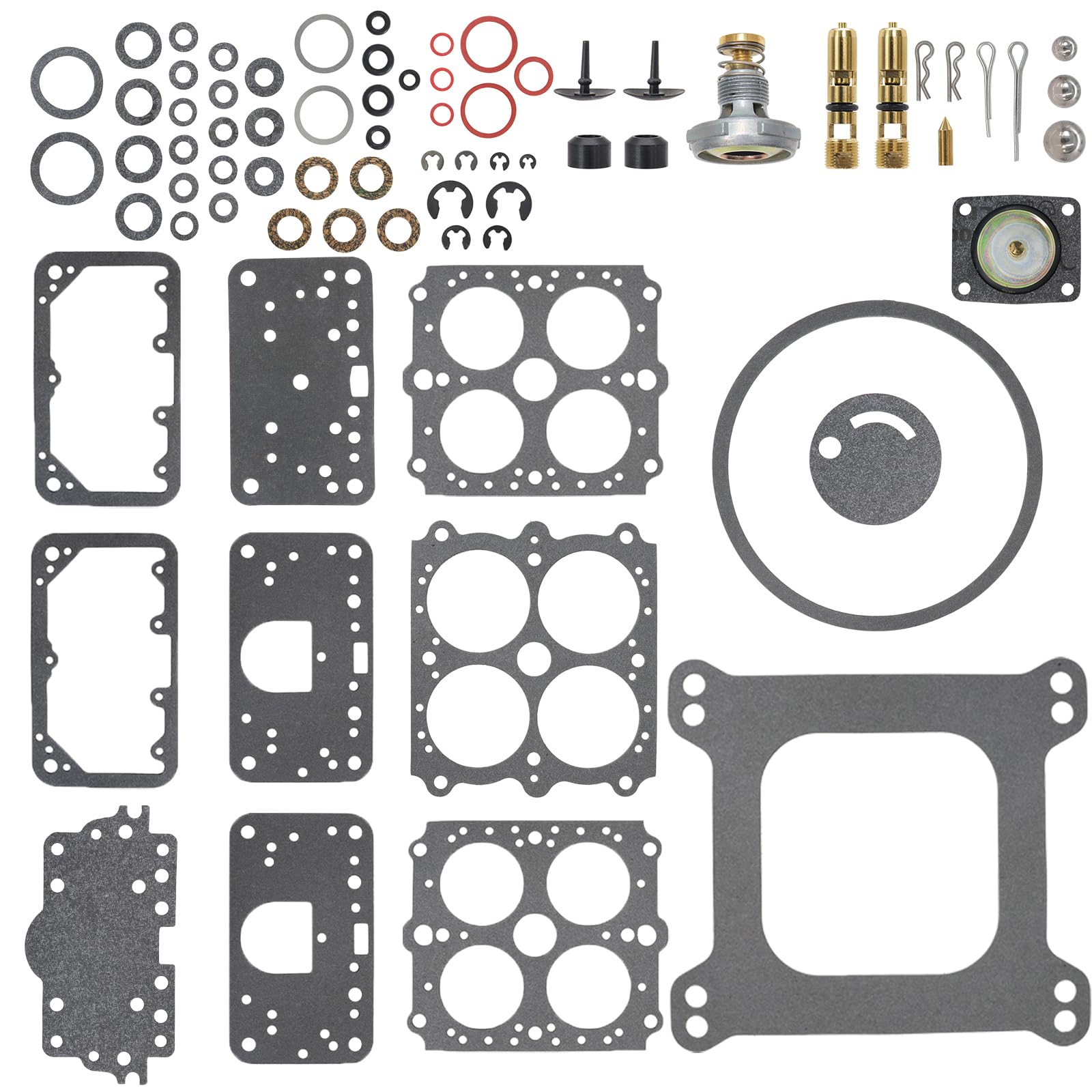 Turbook Holley 4160 rebuild kit pack for complete carb restoration and ease of install.