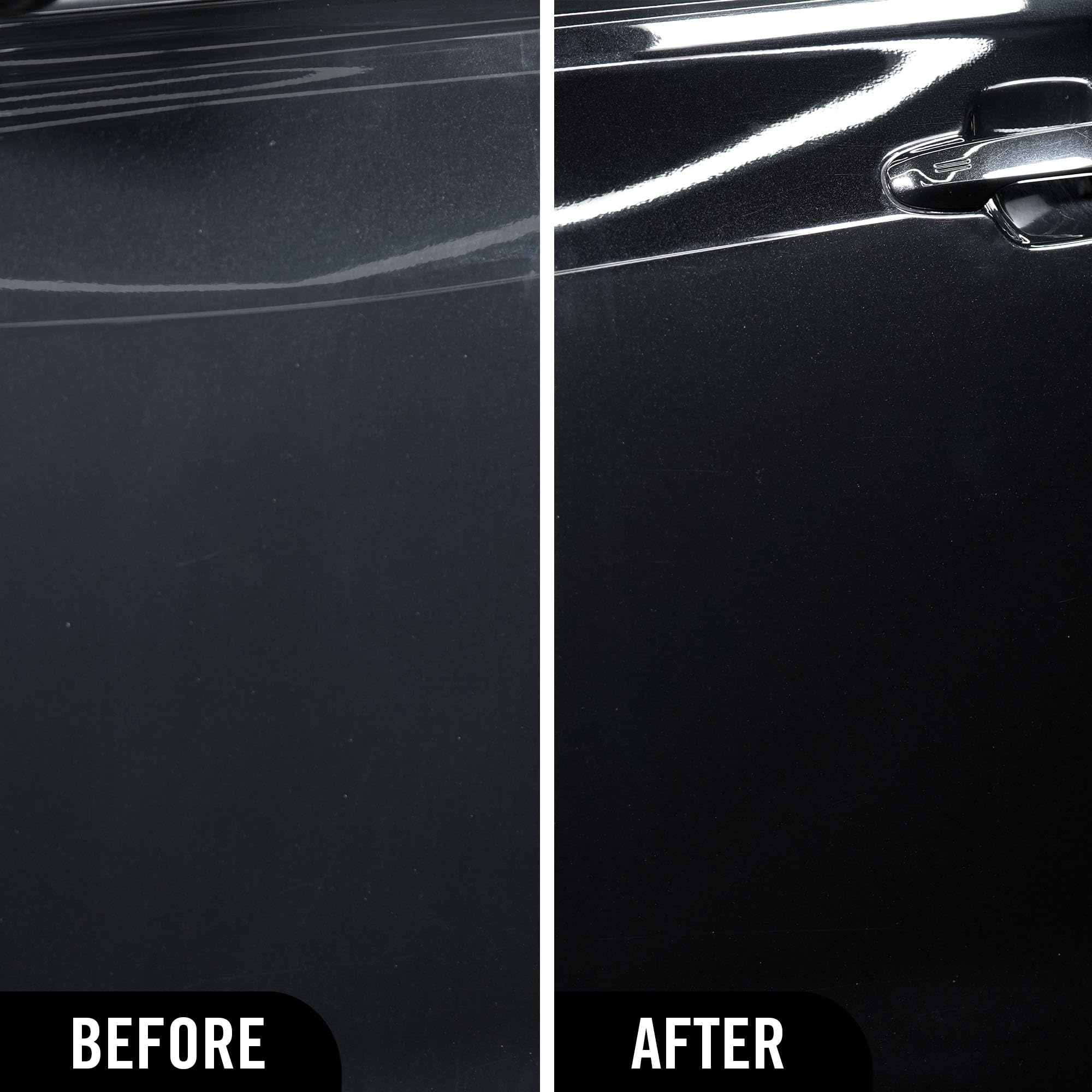 Turtle Wax Hybrid Black Spray Wax delivers a deep gloss finish