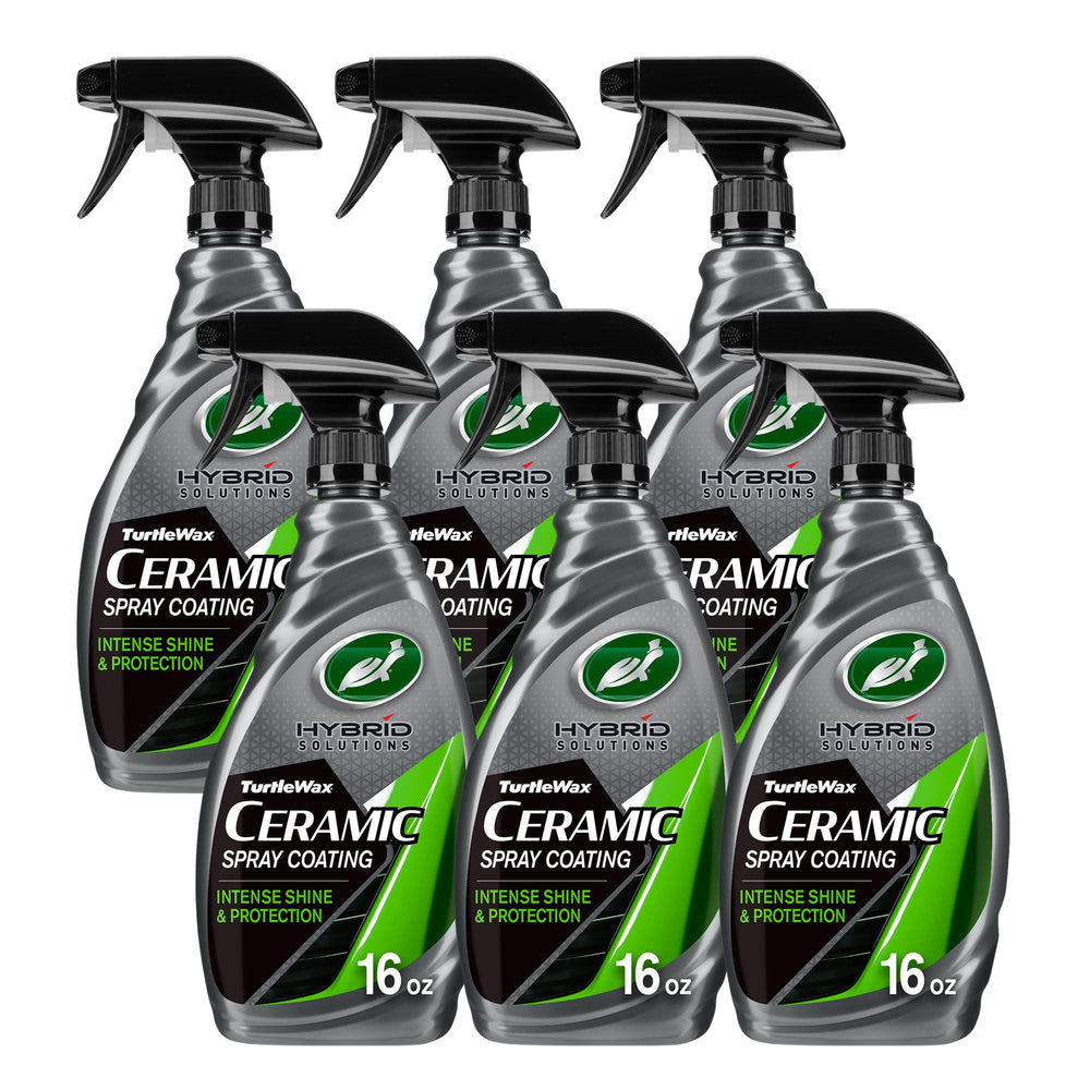 Turtle Wax Hybrid Solutions ceramic spray bottle ready for protection.