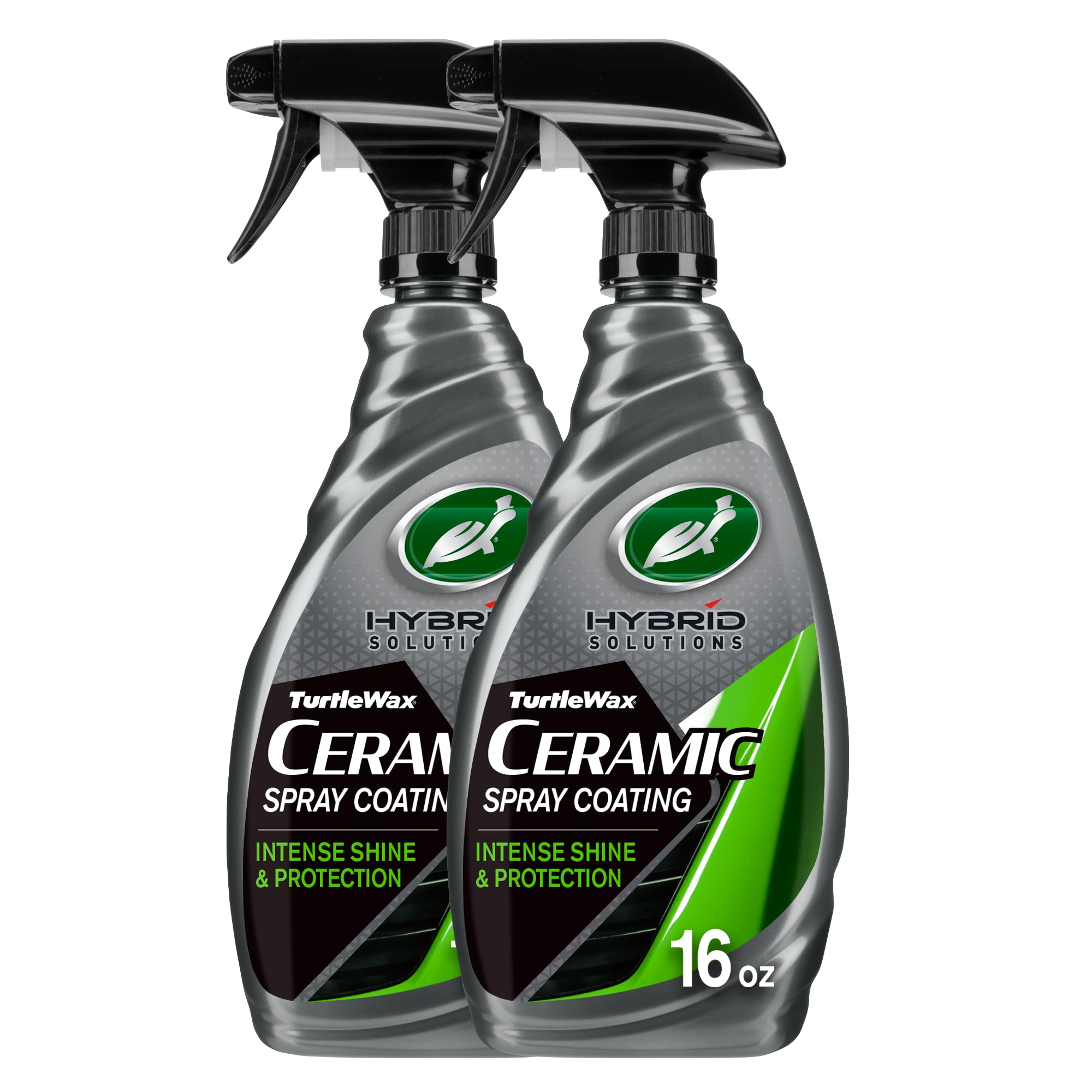 Turtle Wax Hybrid Solutions ceramic spray coating applied to painted surface for easy protection