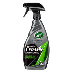 Turtle Wax Hybrid Solutions ceramic spray coating on car paint for lasting shine