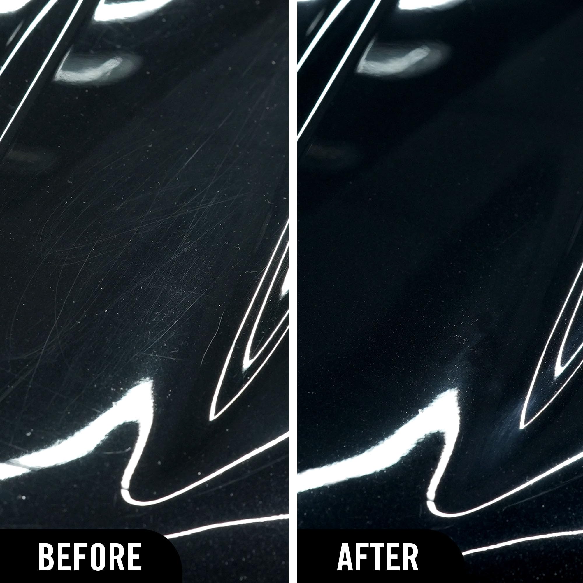 Turtle Wax Hybrid Solutions deep black gloss on painted surfaces enhances color depth