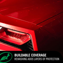 Turtle Wax Hybrid Solutions pH-neutral formula safe for wax and coatings.